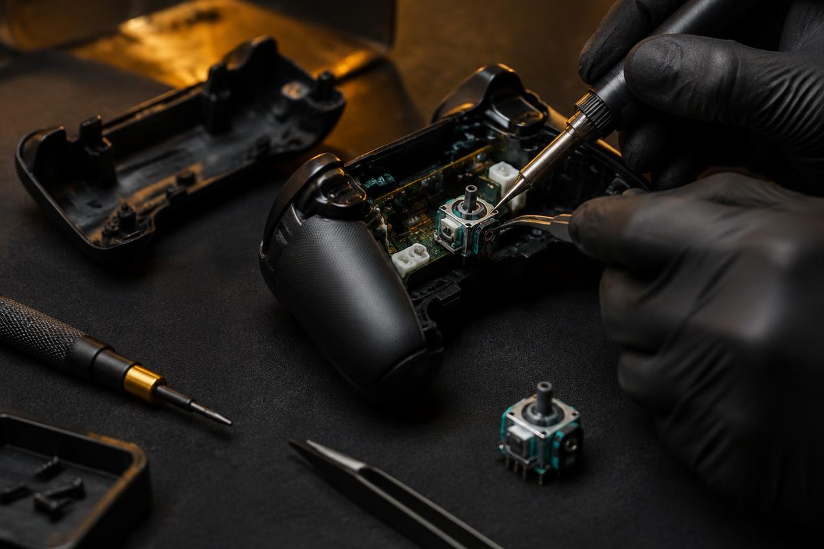 Controller-Reparatur in der Handy24 Meppen Werkstatt